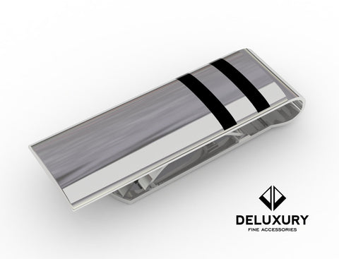 Giftware - Stainless Steel Money Clip, "The Locke" - Stylish Design, Compact, Stainless Steel