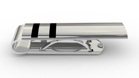 Giftware - Stainless Steel Money Clip, "The Locke" - Stylish Design, Compact, Stainless Steel