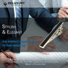 Professional - Black Tie Clip - Classic, Elegant & Goes With Any Tie