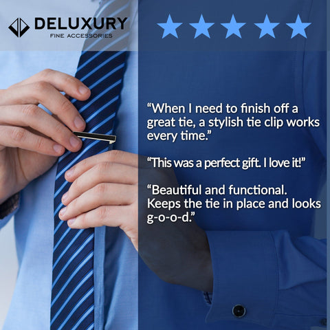 Professional - Mother-of-Pearl Tie Clip - Classic, Elegant & A Perfect Gift